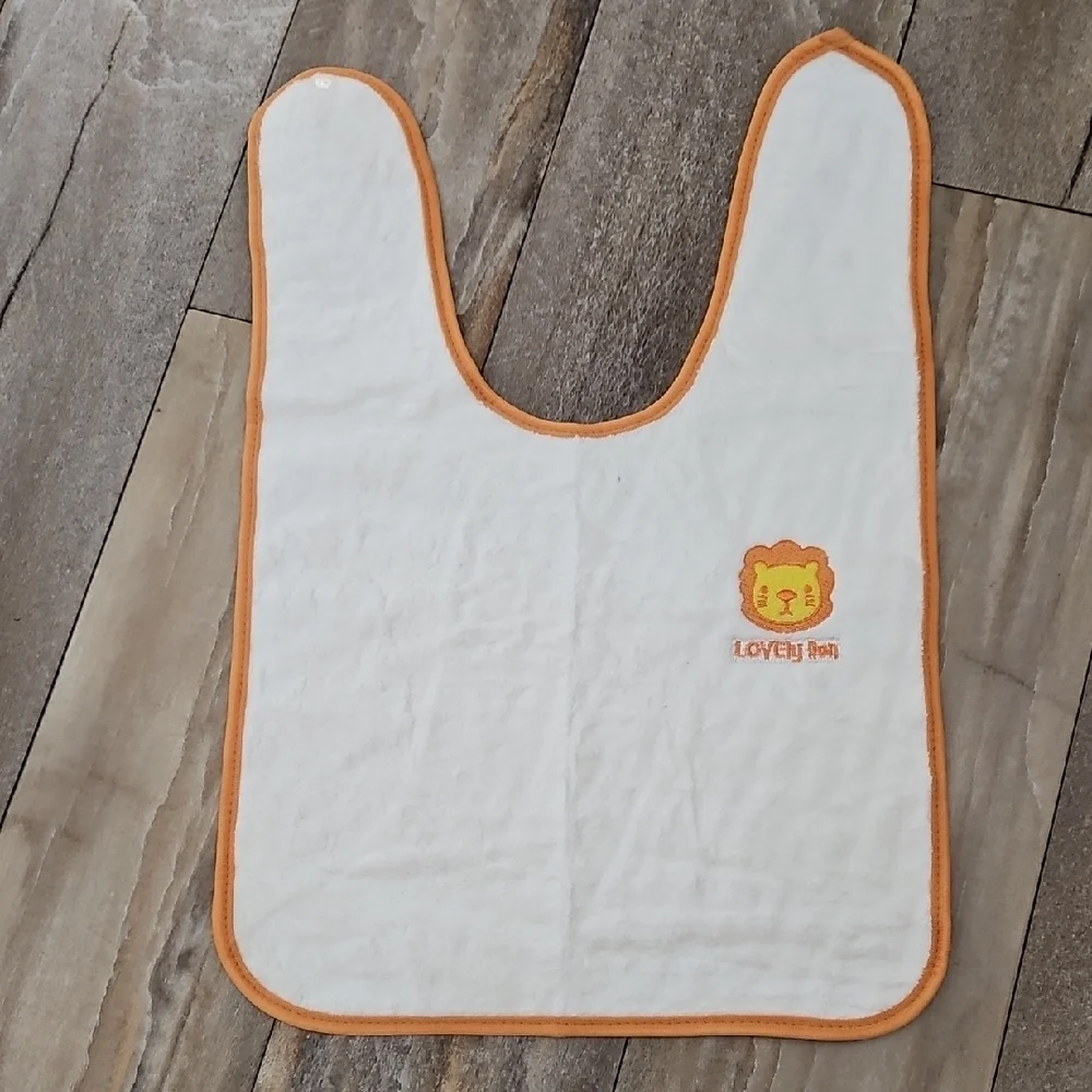 NWT 5 Super Soft Baby Bibs Extra Large Size